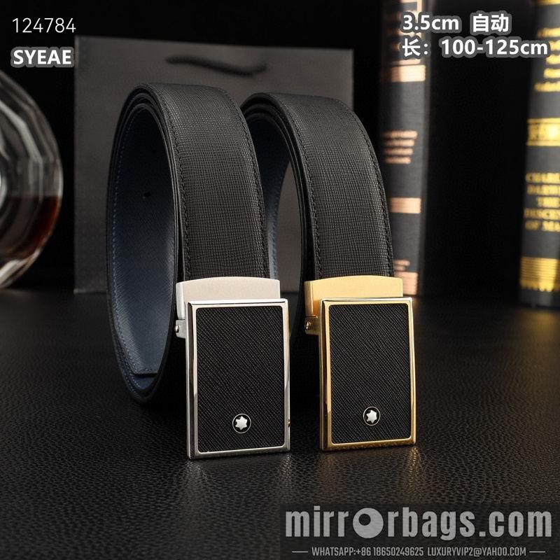 Replica Montlanc belt 35mmX100-125cm 8L30