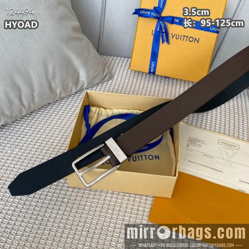 Replica LV belt 35mmX95-125cm 8L13