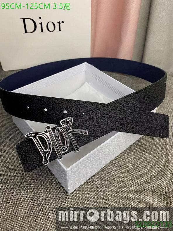 Replica Dior belt 35mmX95-125cm 7D17