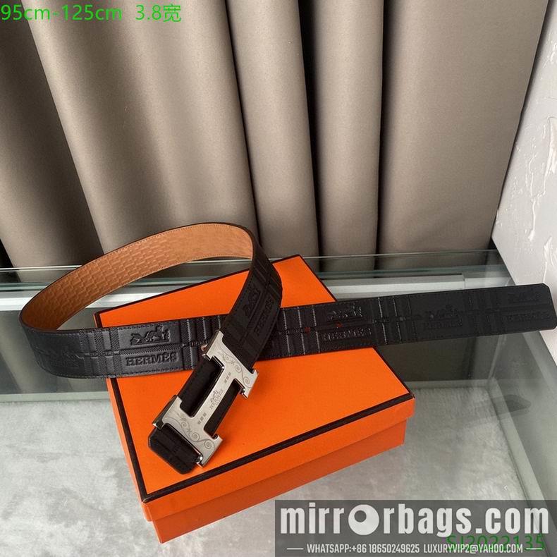 Replica Hermes Belt 38mmX95-125cm 7D108