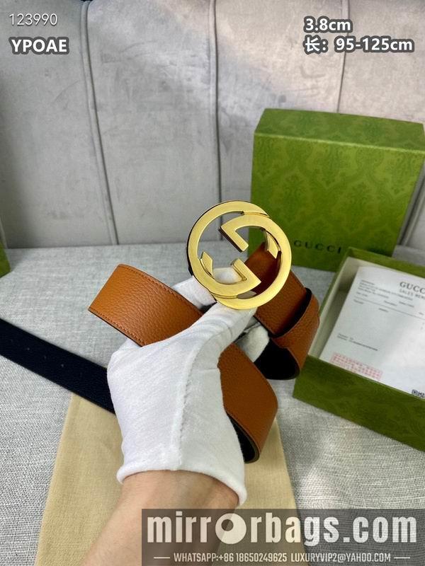Replica Gucci belt 38mmX95-125cm 8L10