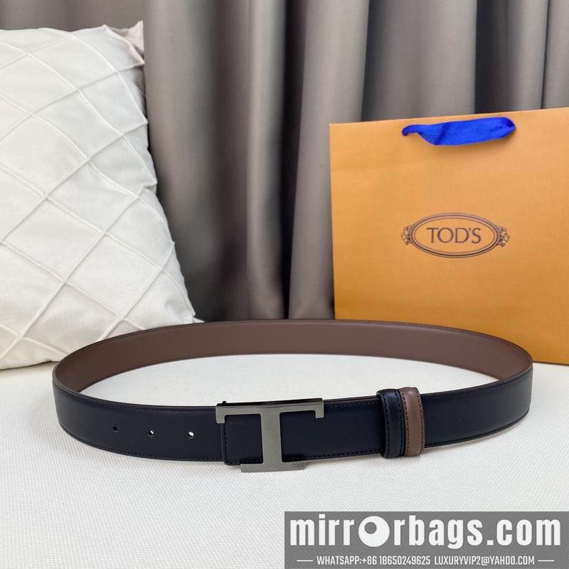 Replica Tod's belt 34mmX95-125cm 7D01