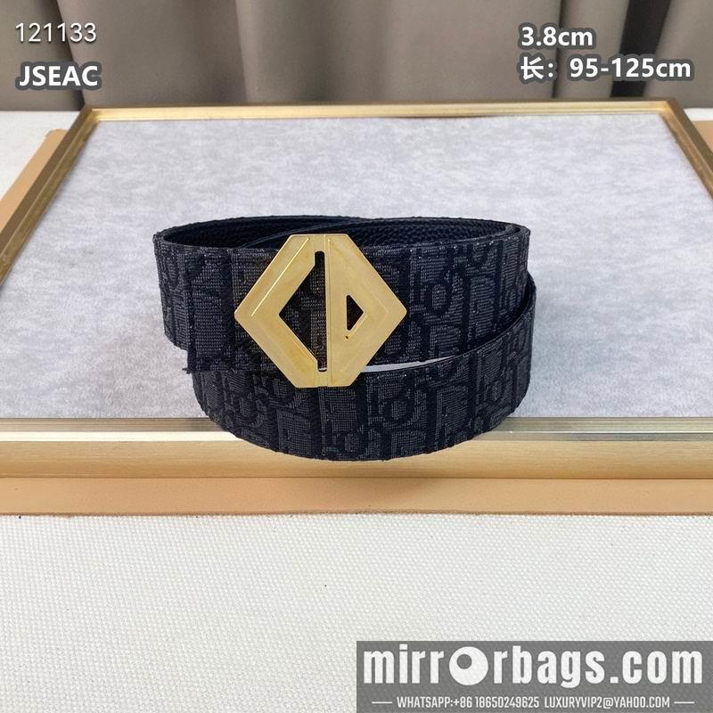 Replica Dior belt 38mmX95-125cm 8L04
