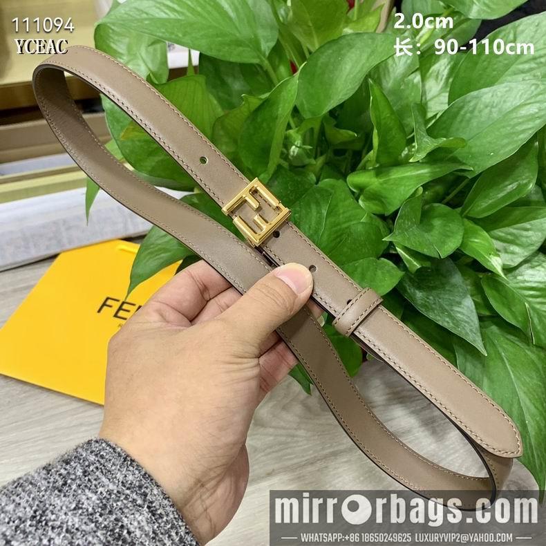 Replica Fendi Belt 20mmX90-110cm 8L01