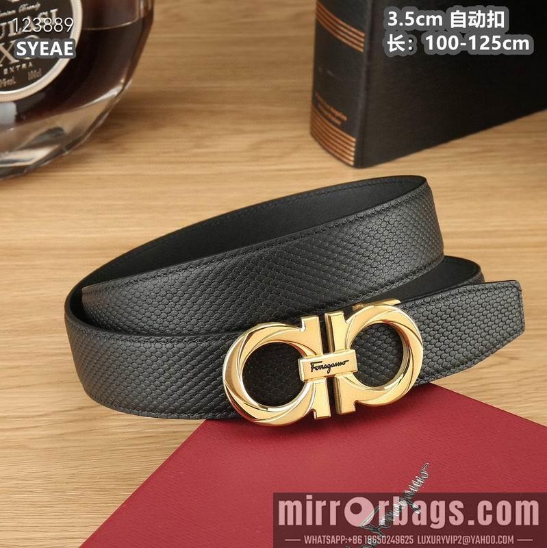 Replica Ferragamo belt 35mmX100-125cm 8L09