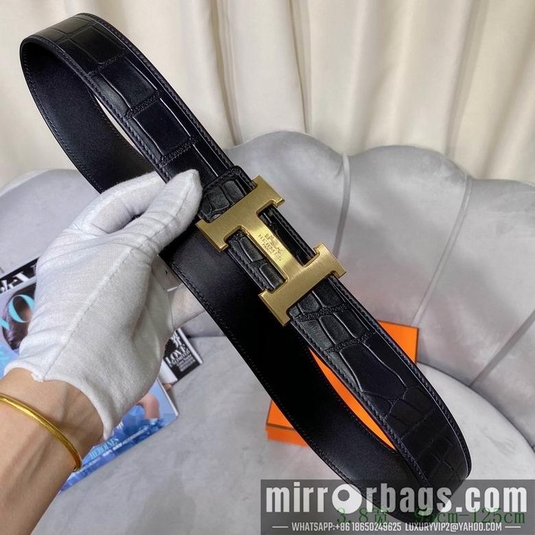 Replica Hermes Belt 38mmX95-125cm 7D91
