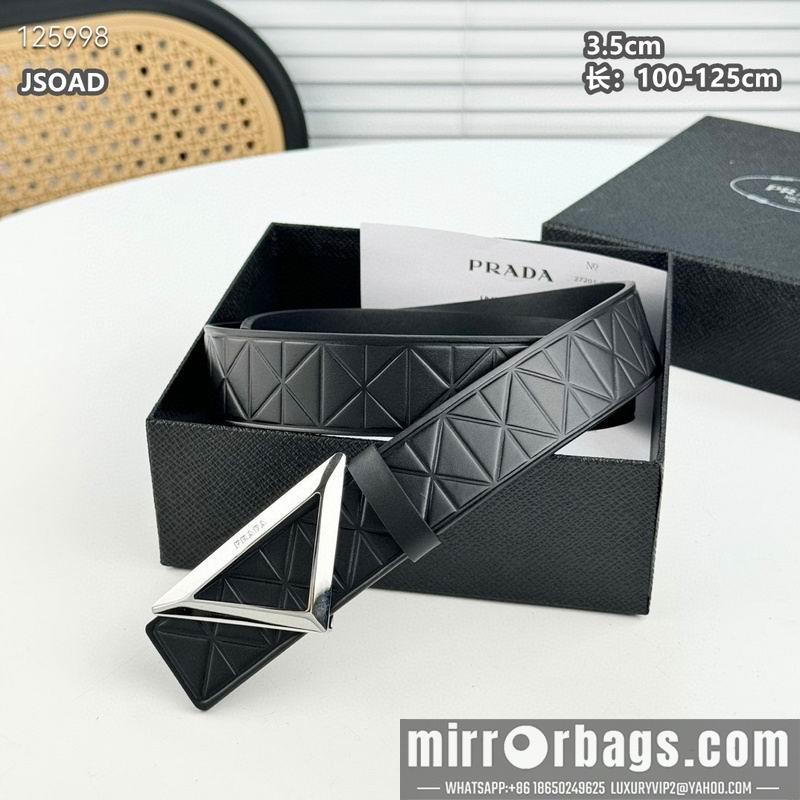 Replica Prada belt 35mmX100-125cm 8L38