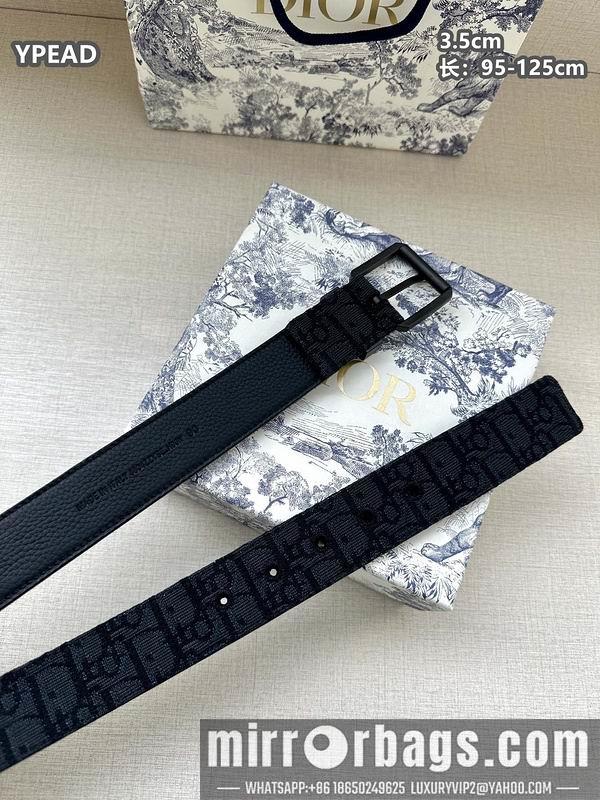 Replica Dior belt 35mmX95-125cm 8L38