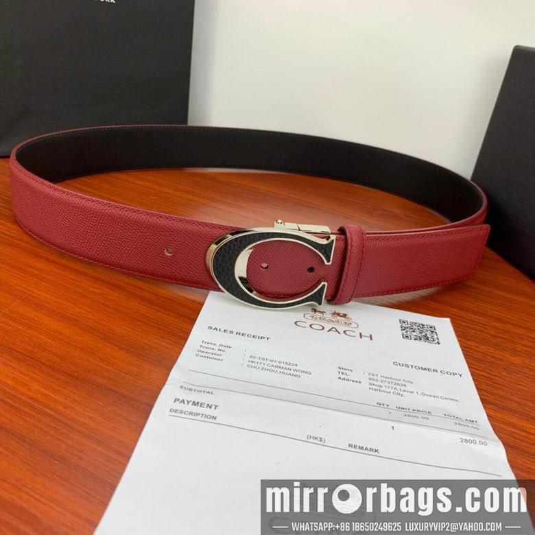 Replica Coach Belt 38mmX95-125cm 7d04