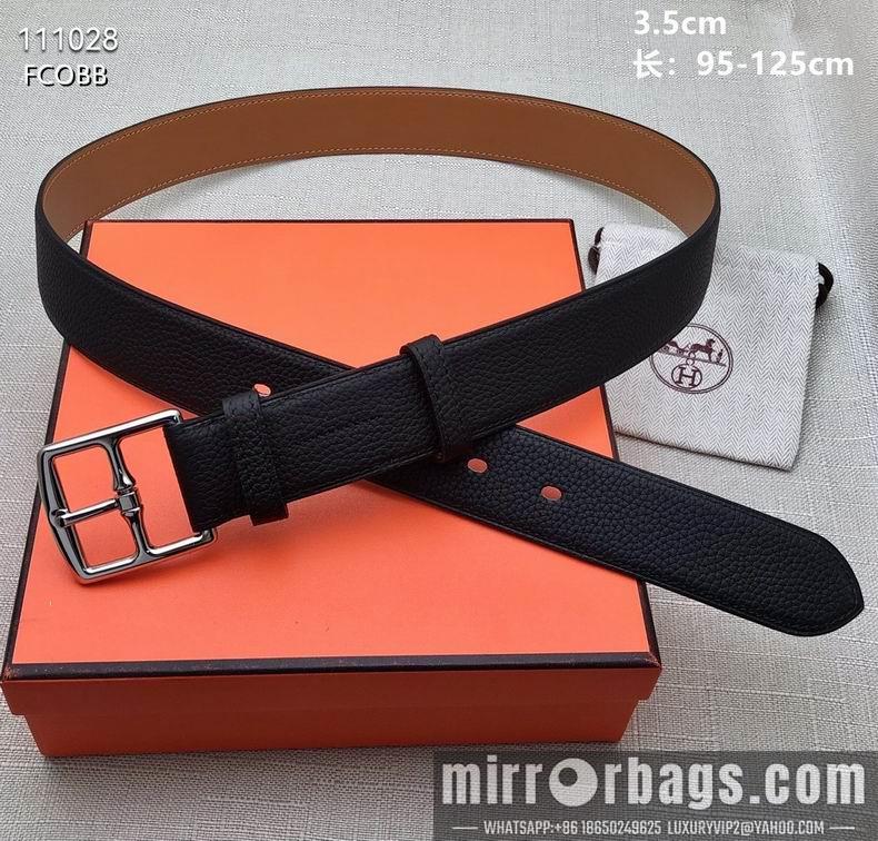 Replica Hermes Belt 35mm 95-125cm 8L07