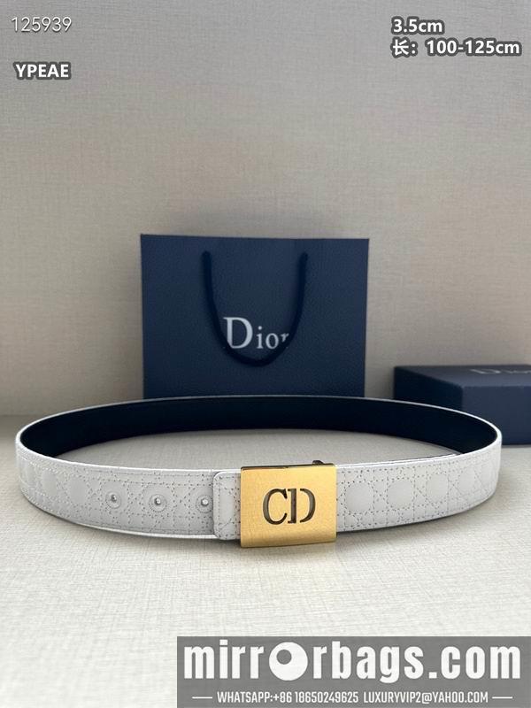 Replica Dior belt 35mmX100-125cm 8L30