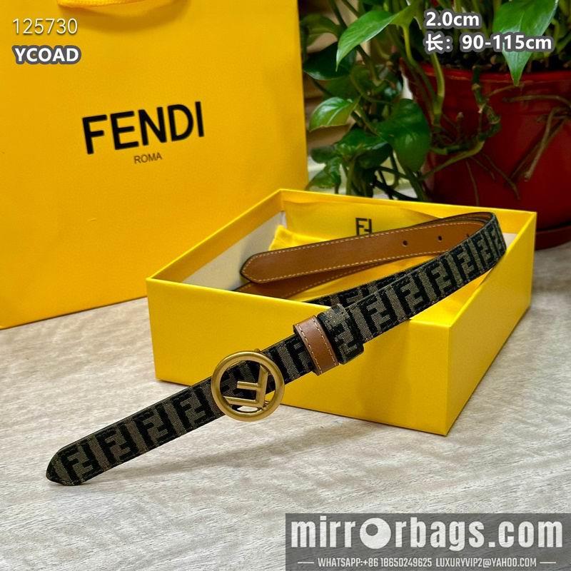 Replica Fendi belt 20mmX90-115cm 8L18