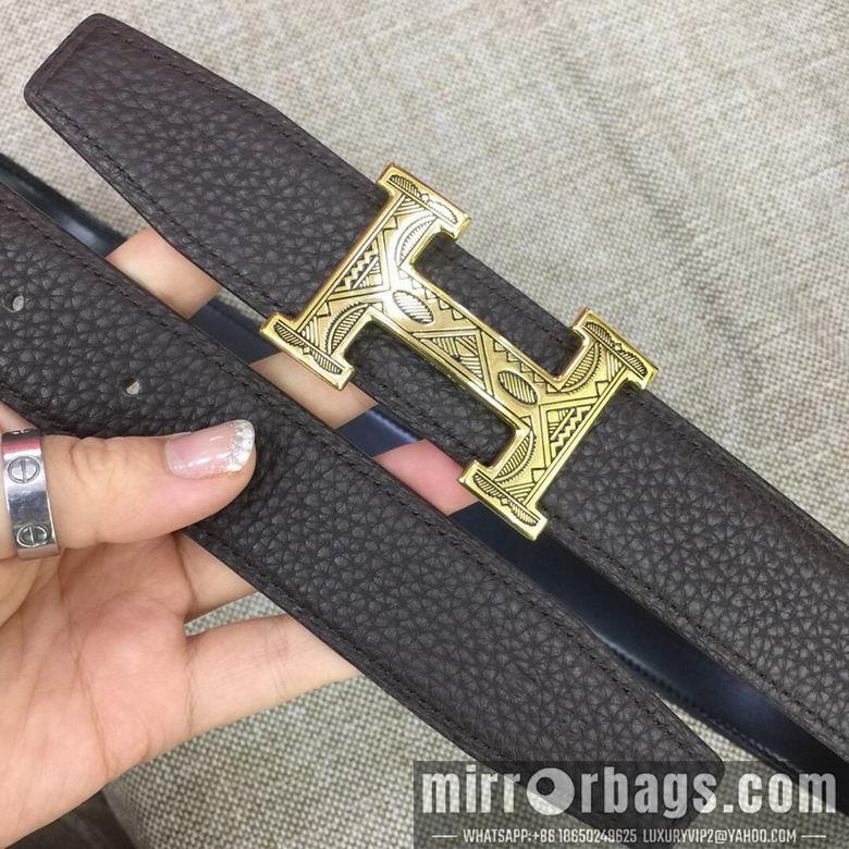 Replica Hermes Belt 32mmX95-110cm 7D09