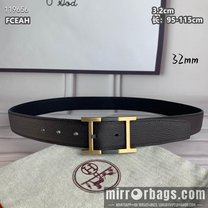 Replica Hermes belt 32mmX95-125cm 8L040803
