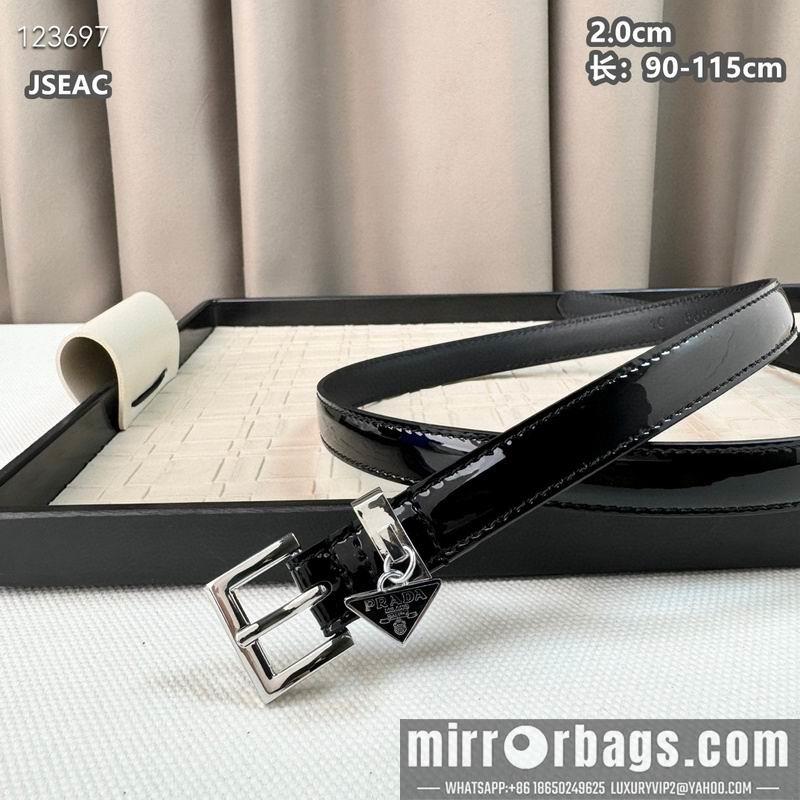 Replica Prada belt 20mmX90-115cm 8L03
