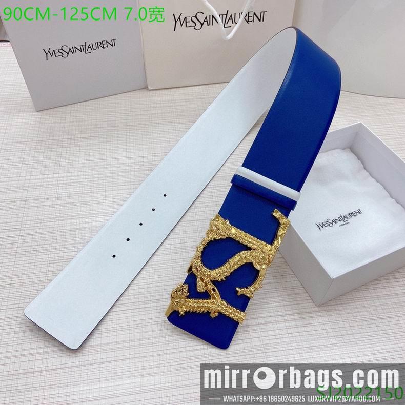 Replica YSL Belt 70mmX90-125cm 7D04