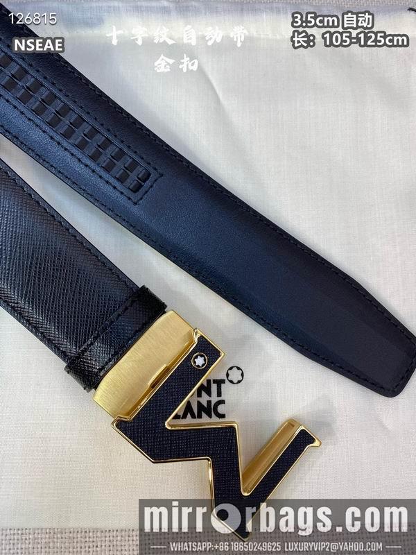 Replica Montlanc belt 35mmX105-125cm 8L61