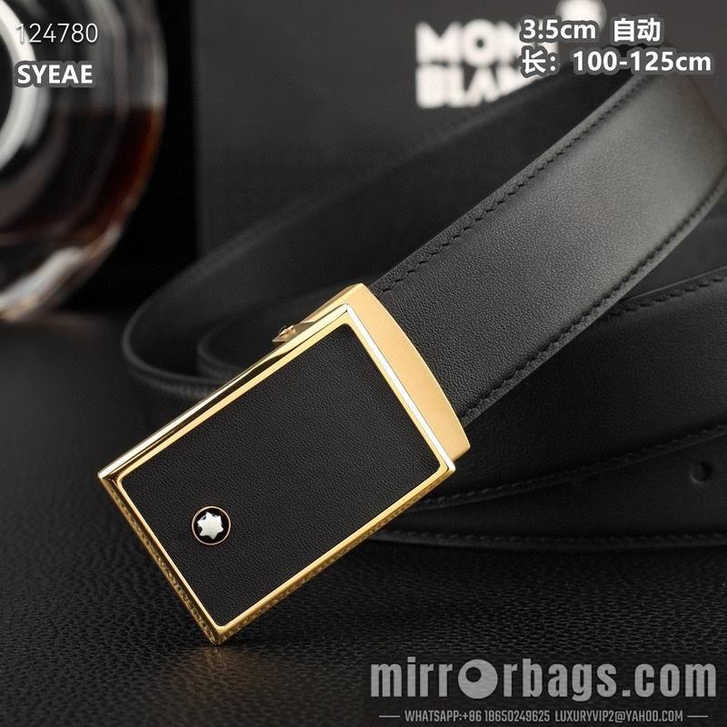 Replica Montlanc belt 35mmX100-125cm 8L34