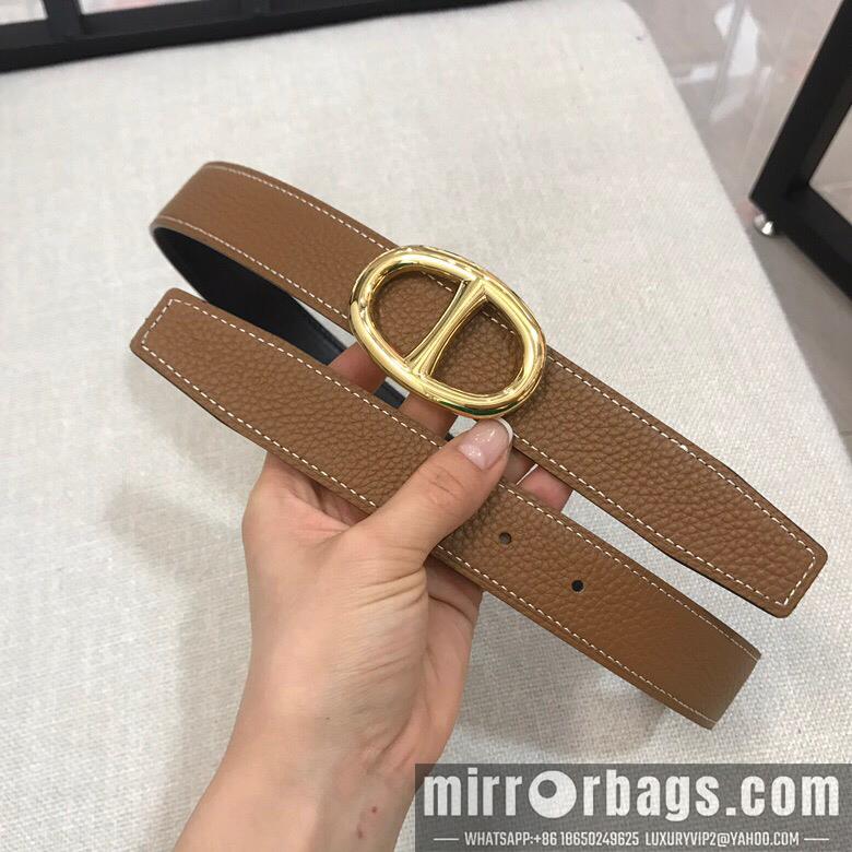 Replica Hermes Belt 32mmX95-125cm 7D03