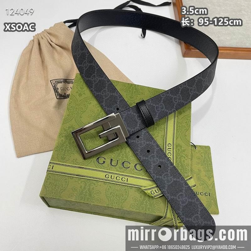 Replica Gucci belt 35mmX95-125cm 8L10