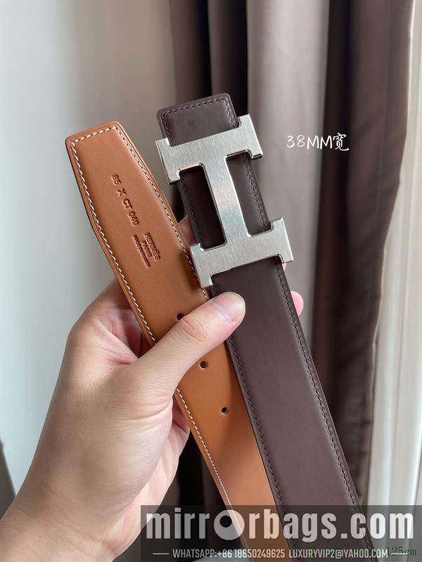 Replica Hermes Belt 38mmX95-125cm 7D48