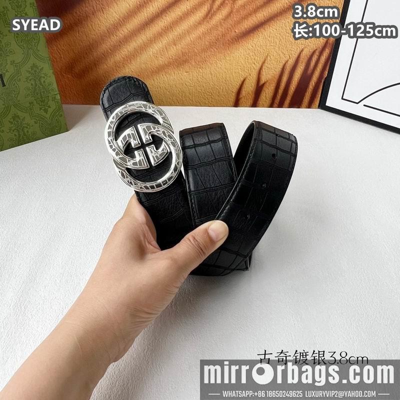 Replica Gucci belt 38mmX100-125cm 8L54