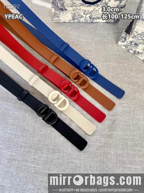 Replica Dior belt 30mmX100-125cm 8L111009