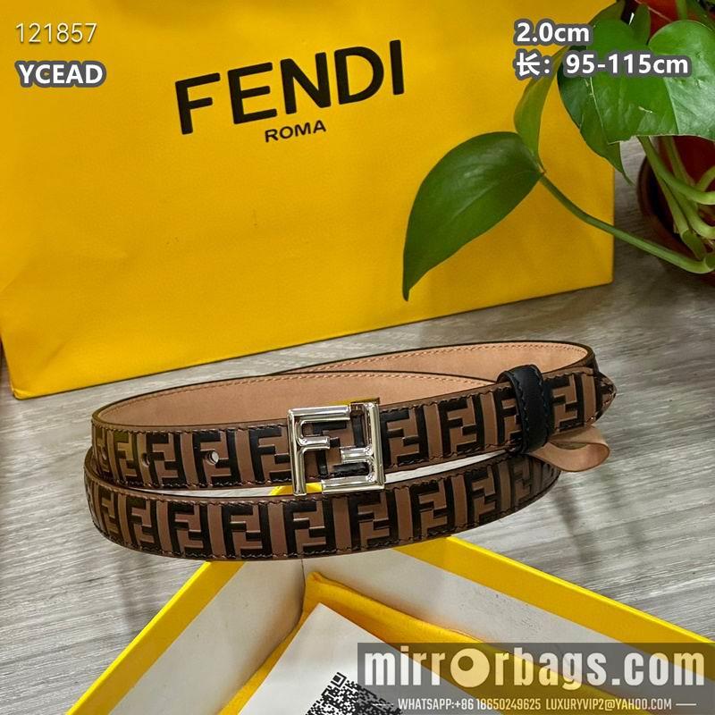 Replica Fendi belt 20mmX95-115cm 8L21