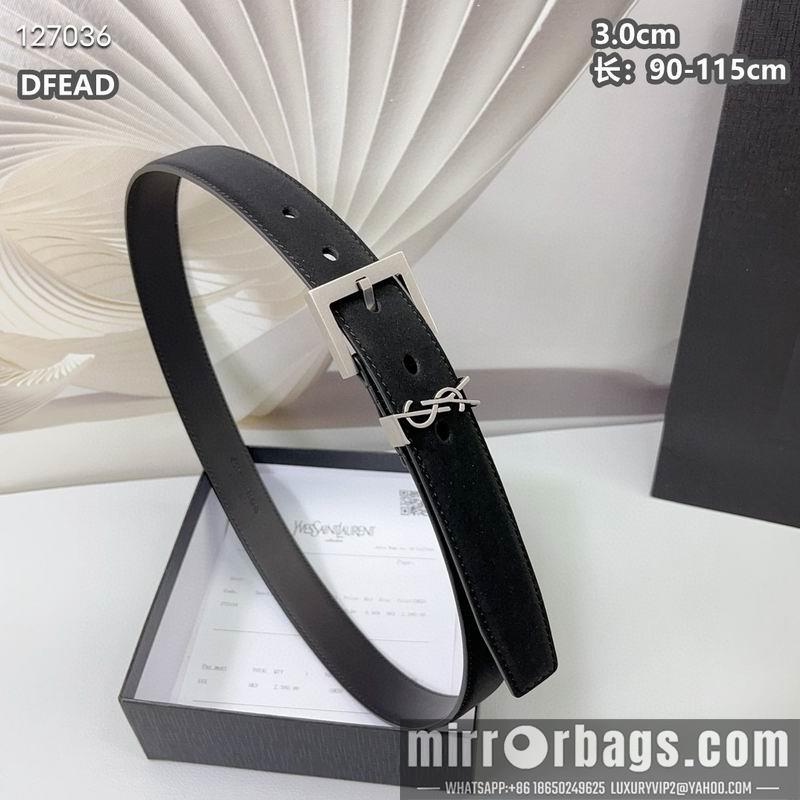 Replica YSL belt 30mmX90-115cm 8L16