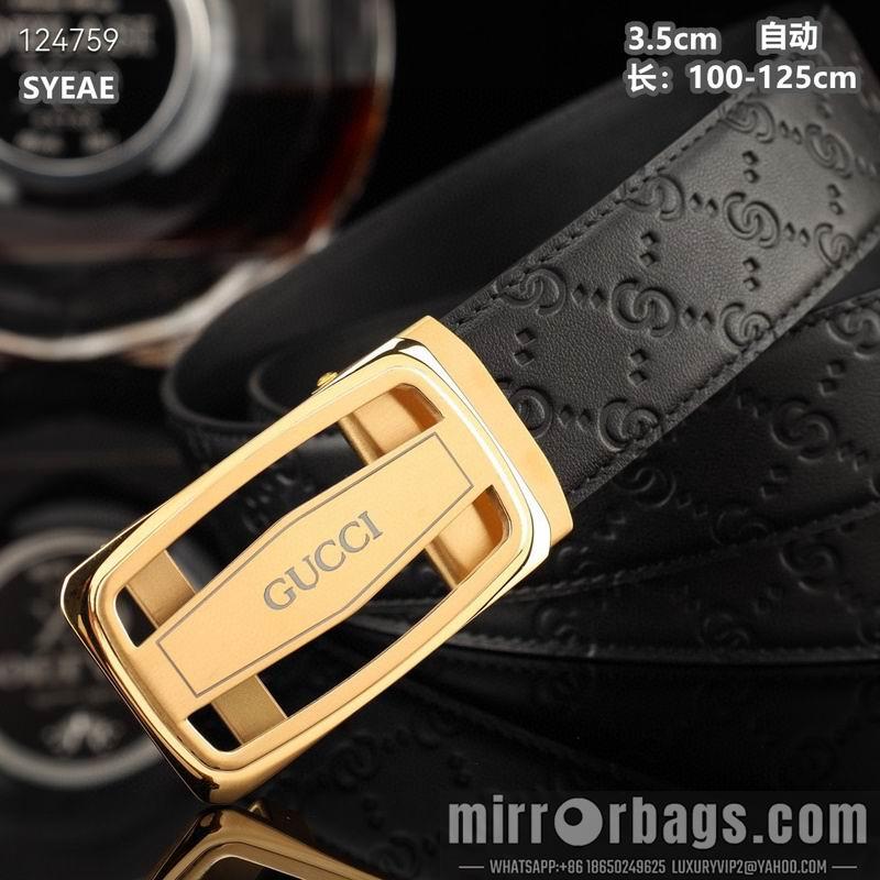 Replica Gucci belt 35mmX100-125cm 8L19