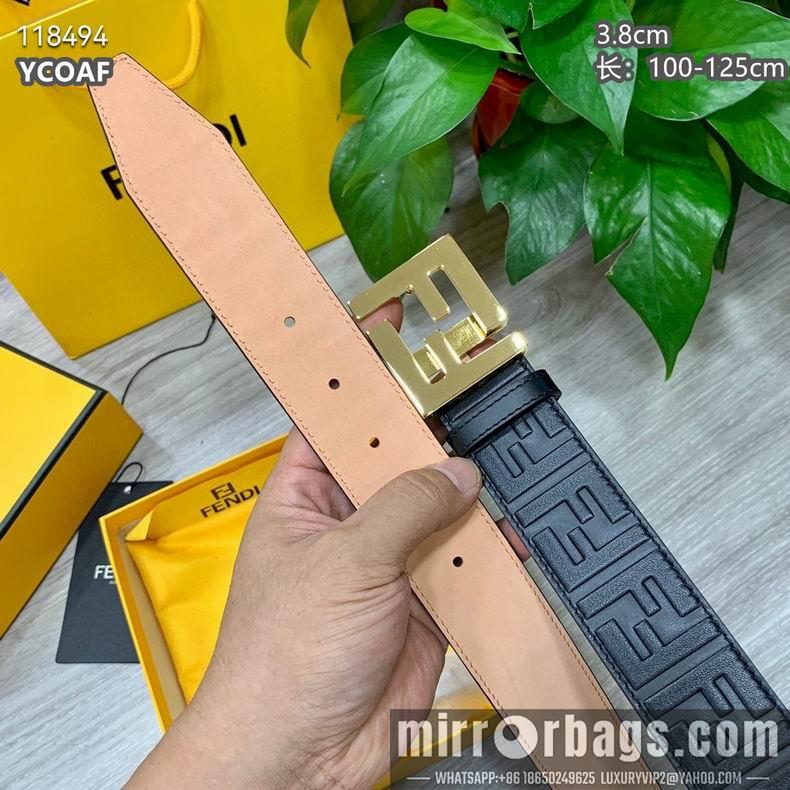 Replica Fendi belt 38mmX100-125cm 8L02