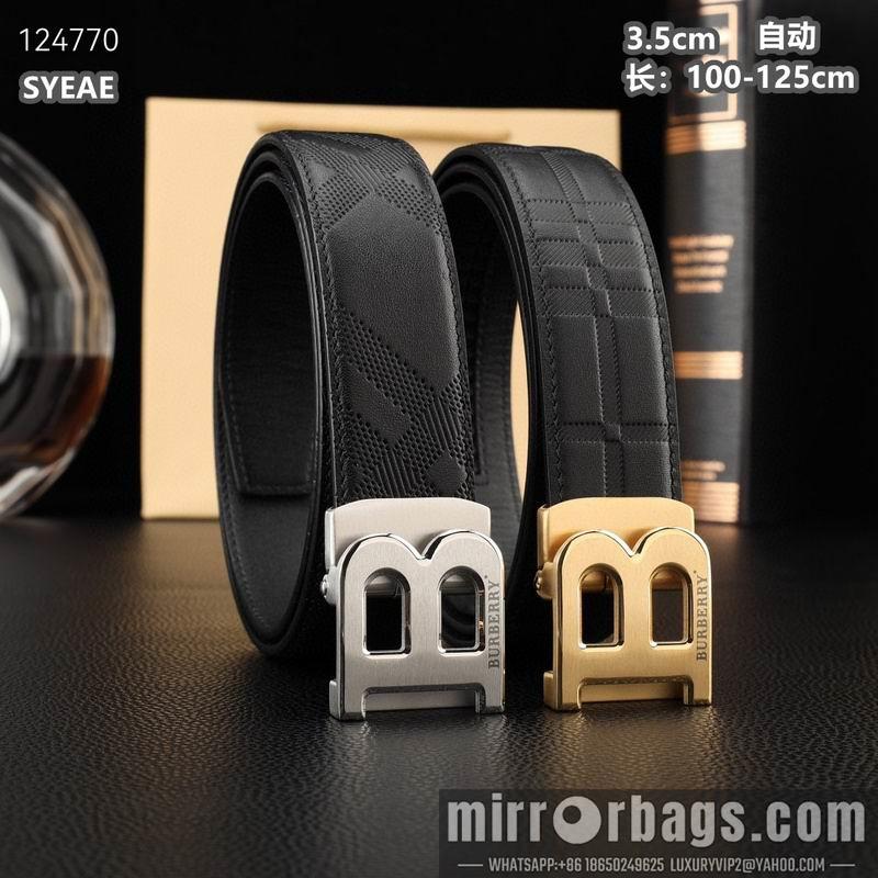 Replica Burberry belt 35mmX100-125cm 8L74