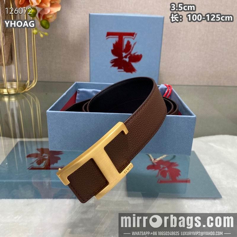 Replica Tod's belt 35mmX100-125cm 8L07