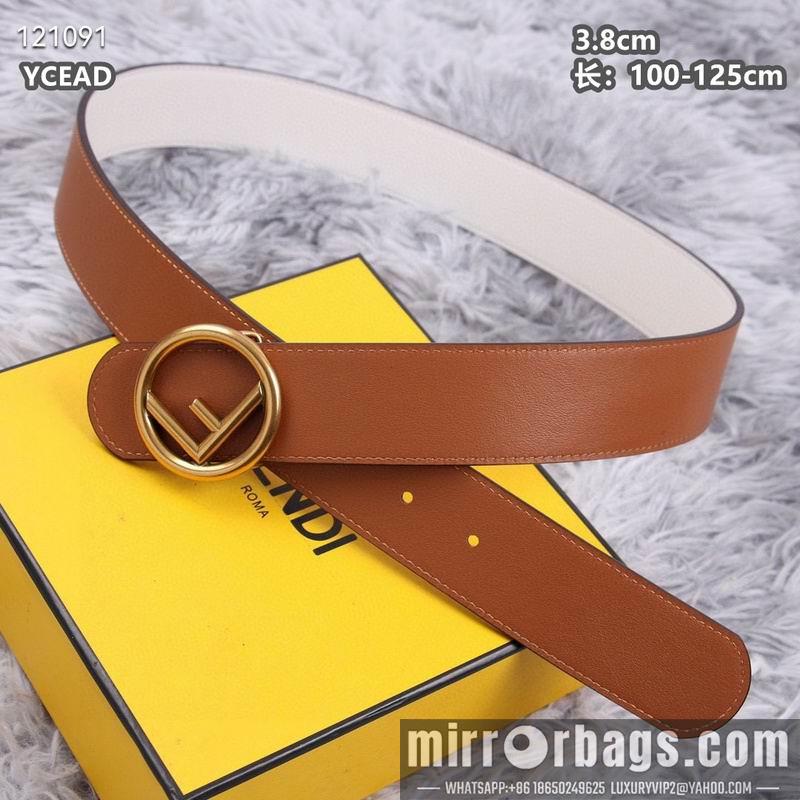 Replica Fendi belt 38mmX100-125cm  8L28