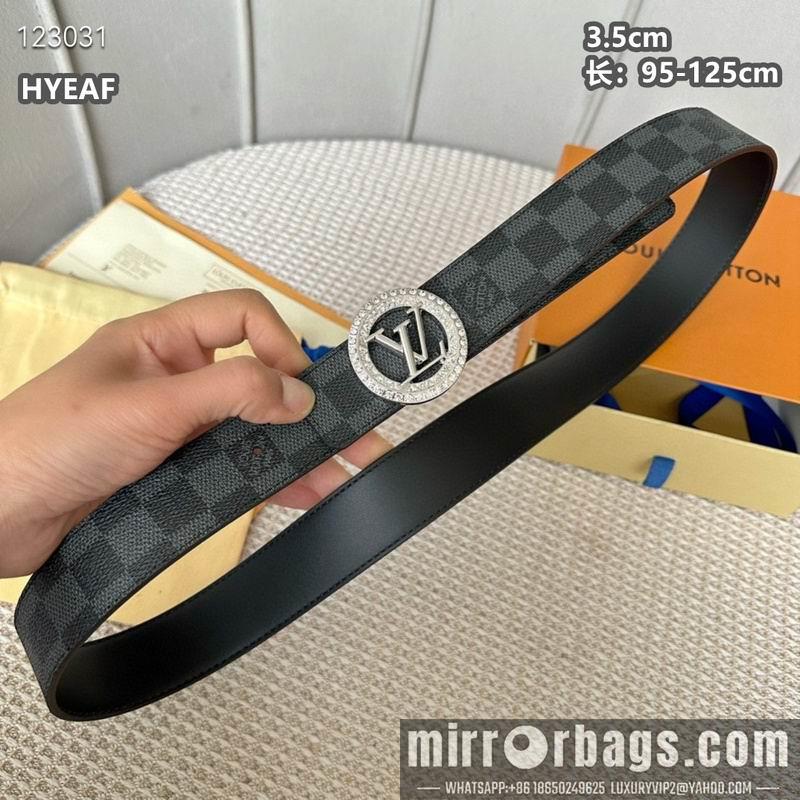 Replica LV belt 35mmX95-125cm 8L18