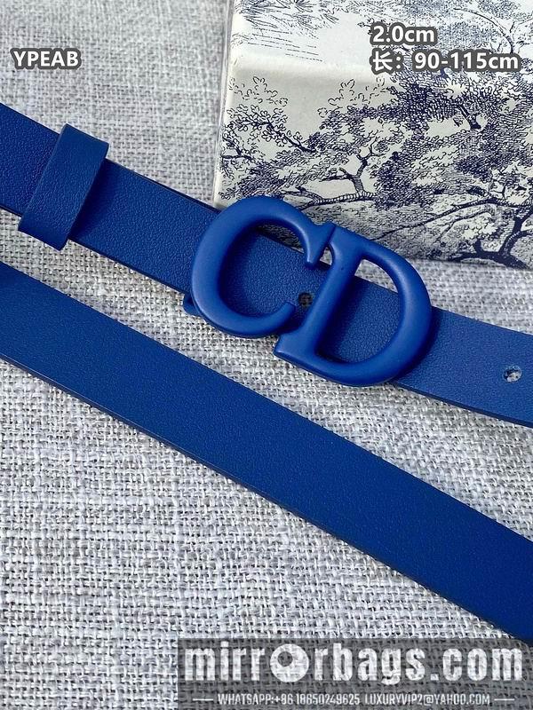 Replica Dior belt 20mmX90-115cm 8L23
