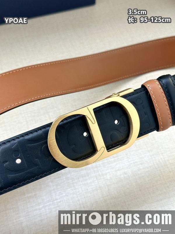 Replica Dior belt 35mmX95-125cm 8L43