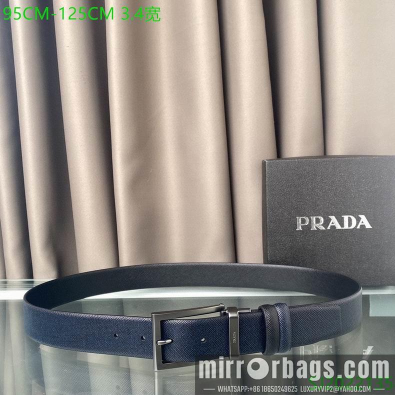 Replica Prada Belt 34mmX95-125cm 7D01