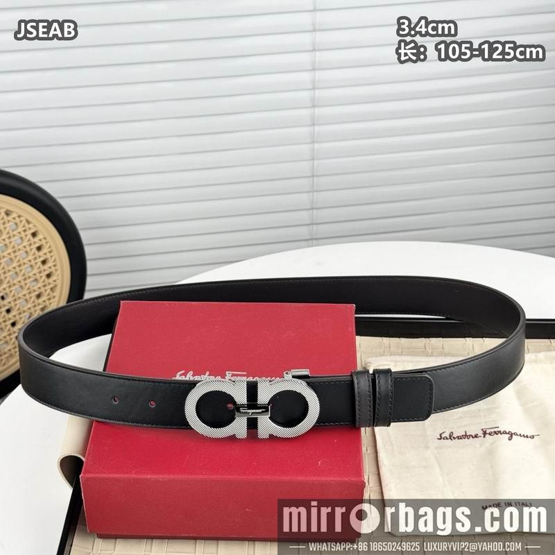 Replica Ferragamo belt 34mmX105-125cm 8L12
