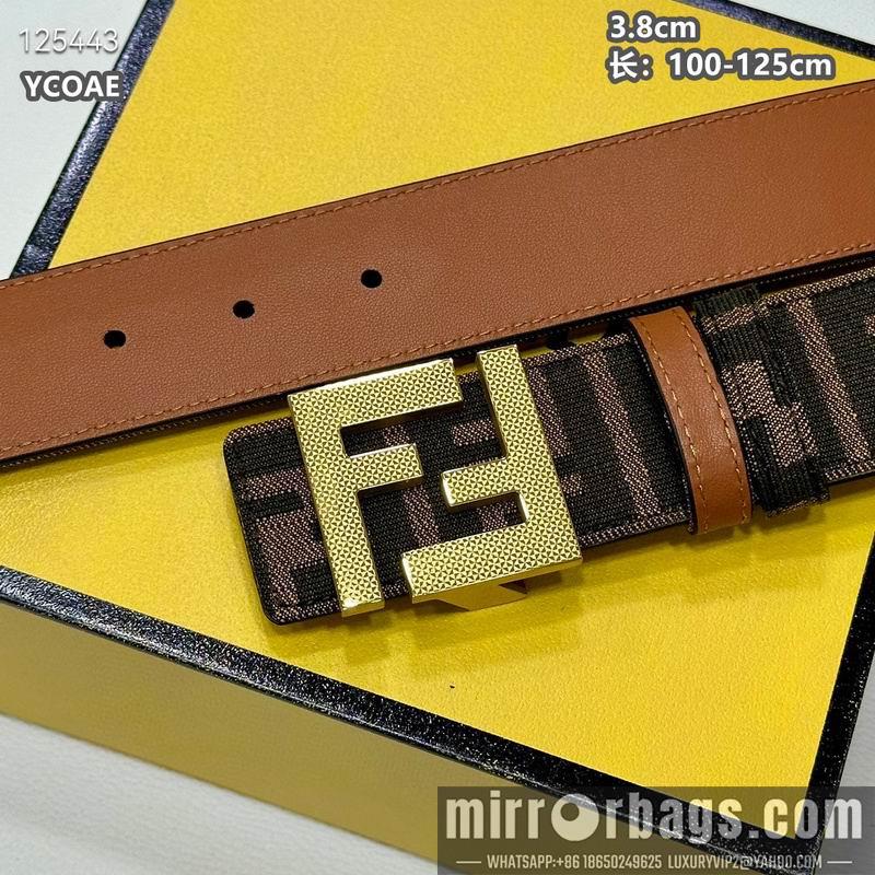 Replica Fendi belt 38mmX100-125cm  8L13