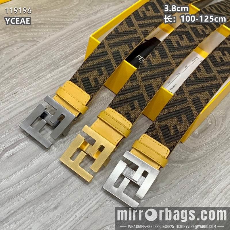 Replica Fendi belt 38mmX100-125cm 8L08