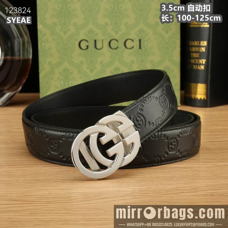 Replica Gucci belt 35mmX100-125cm 8L44
