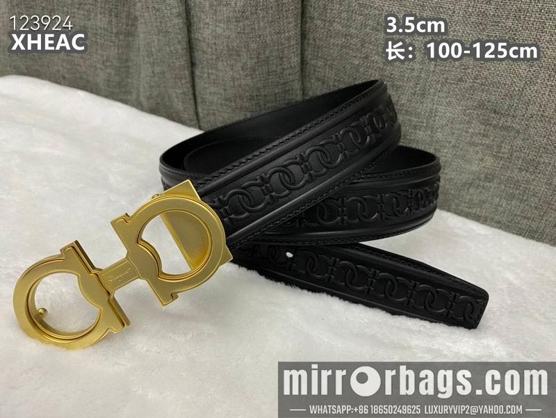 Replica Ferragamo belt 35mmX100-125cm 8L45