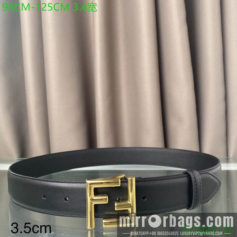 Replica Fendi Belt 34mmX95-125cm 7D05