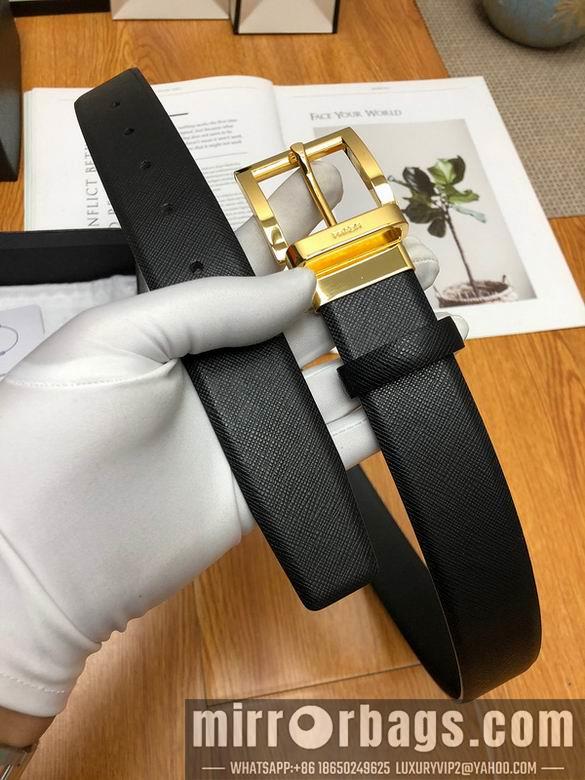 Replica Prada Belt 34mmX95-125CM  sj01