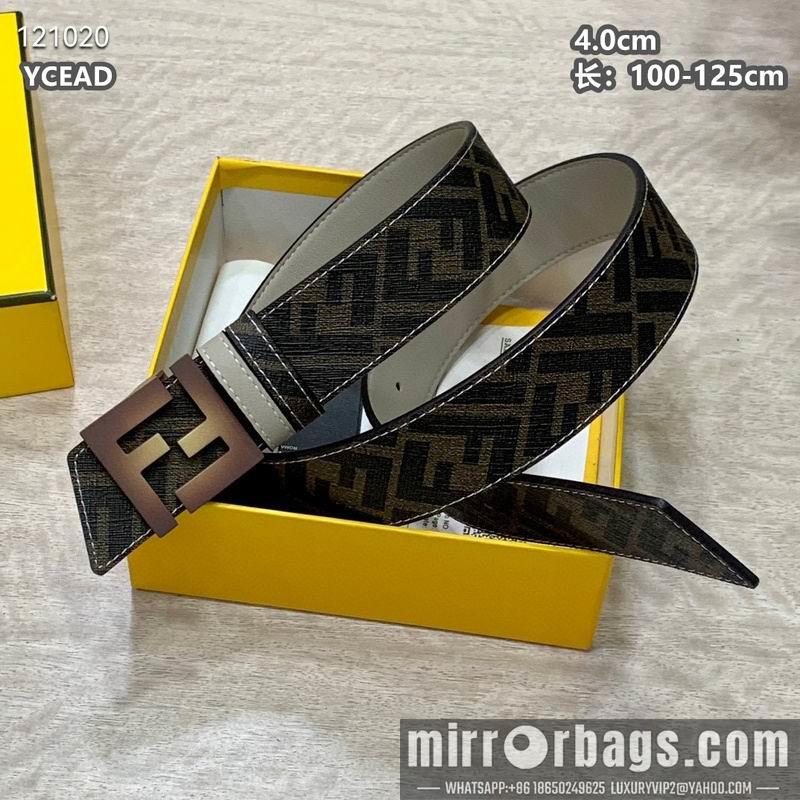 Replica Fendi belt 40mmX100-125cm  8L128