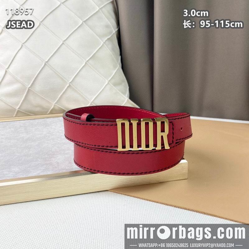 Replica Dior belt 30mmX95-115cm 8L040804