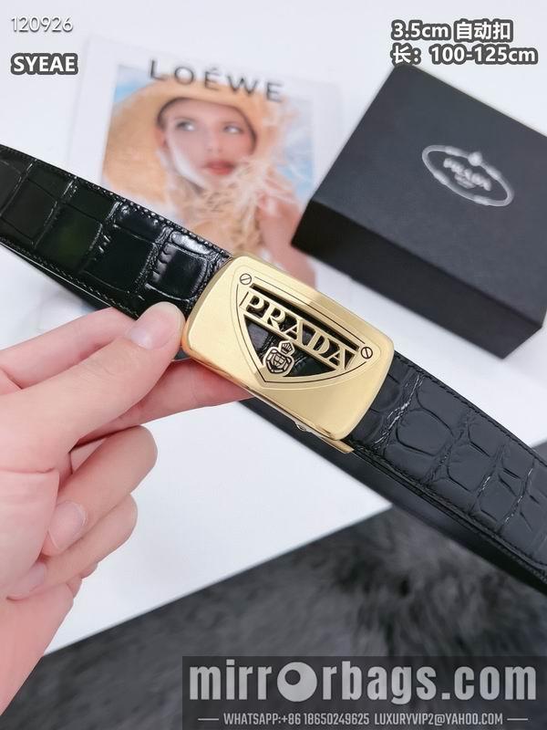 Replica Prada belt 自动带 35mmX100-125cm 8L072004