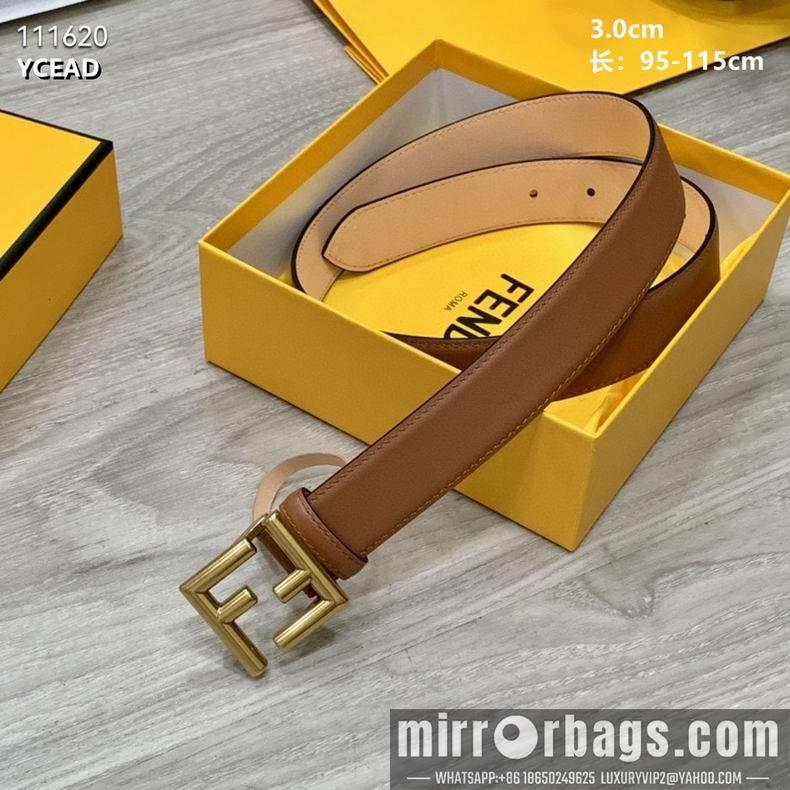 Replica Fendi Belt 30mmX95-115cm 8L04