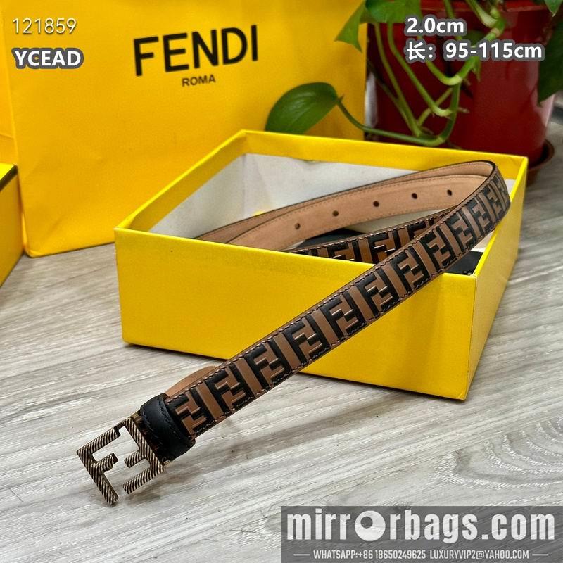 Replica Fendi belt 20mmX95-115cm 8L21